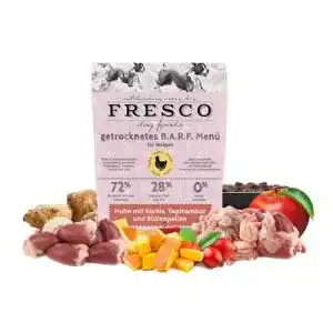 Fresco-Hundefutter Fresco Dog Trockenbarf Junioren-Menü Huhn