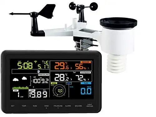 Profi-Wetterstation froggit WH3000 SE Profi WiFi Internet Funk