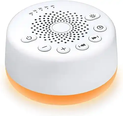 Einschlafhilfe Easysleep White Noise Machine mit 25 Klängen