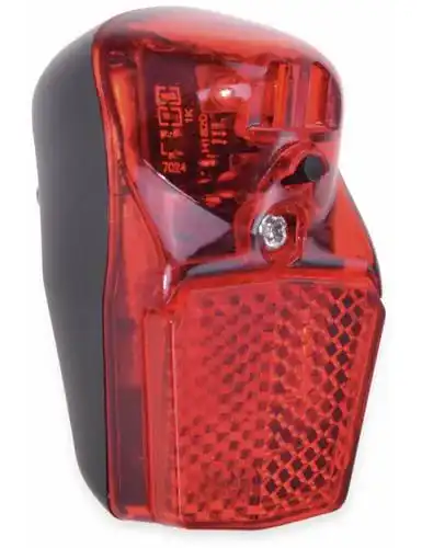 Fahrrad-Rücklicht Batterie FILMER universal LED Batterie-Rücklicht