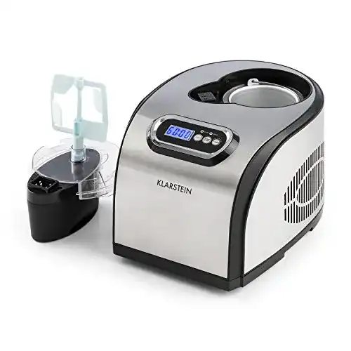 Eismaschine mit Kompressor Klarstein Sweet Dreams, 1,5 L, Timer