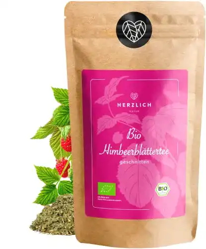 Himbeerblättertee 80DEGREES BIO, Schwangerschaft, lose, 80g