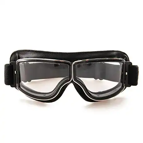 Die beste Motorradbrillen evomosa Motorradbrille PU Leder Sonnenbrillen 2026 Test Bestseller Motorradbrillen evomosa Motorradbrille PU Leder Sonnenbrillen
