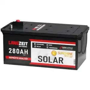 AGM-Batterie Wohnmobil LANGZEIT Batterien Solarbatterie 280Ah