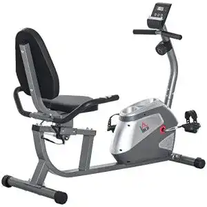 Homcom-Heimtrainer HOMCOM Liegeergometer LCD-Anzeige