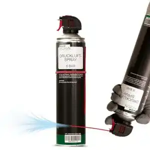 Druckluftspray KOKA 6 Bar 600ml Allzweck-Reiniger mit Röhrchen