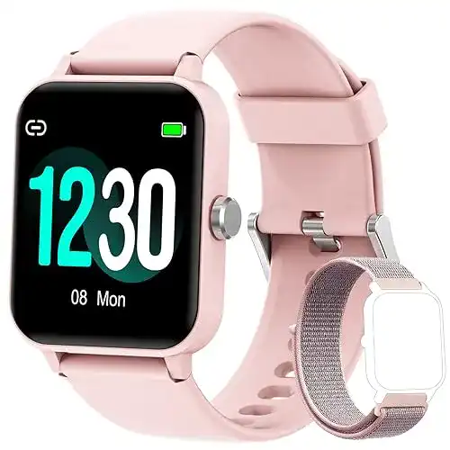 2022er Smartwatch Blackview Smartwatch Damen, Fitness Tracker