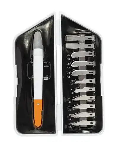 Bastelmesser Fiskars Präzisions-/Cutter, 13-teiliges Set