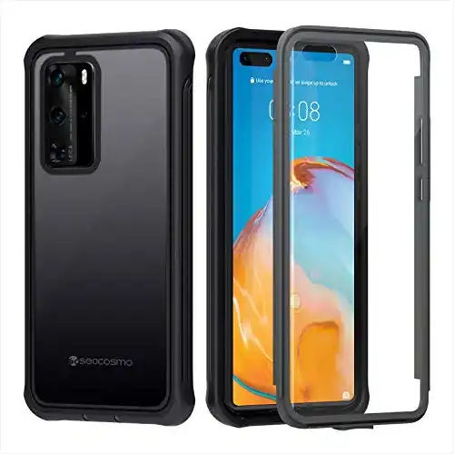 Huawei-P40-Pro-Hülle seacosmo, stoßfest, 360 Grad Rugged Case