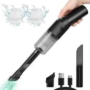USB-Staubsauger suloea Handstaubsauger, Nass & Trocken