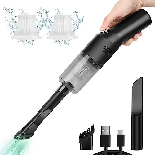 USB-Staubsauger suloea Handstaubsauger, Nass & Trocken