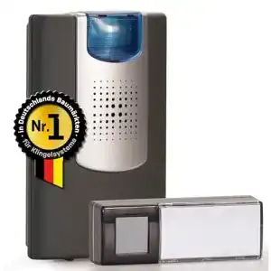 Heidemann-Funkklingel Heidemann Funkgong Set HX Flashlight