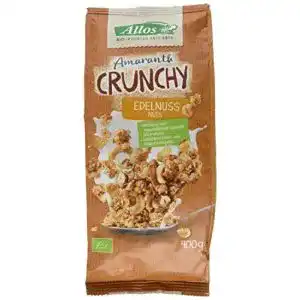 Amaranth-Müsli Allos Amaranth Crunchy Edelnuss, 400 g