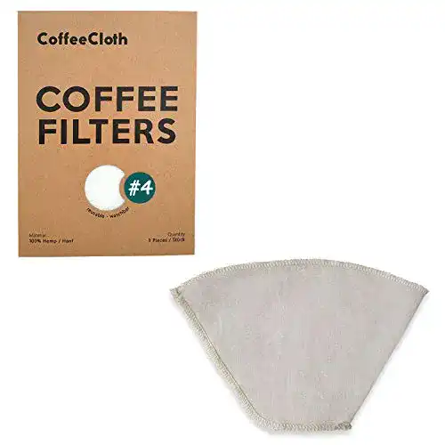 Kaffeefilter Earthtopia 3er Set wiederverwendbare aus Stoff