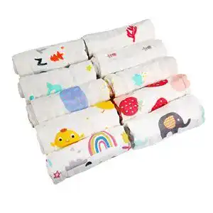 Waschlappen (Baby) LEADSTAR Babywaschlappen, 10pcs