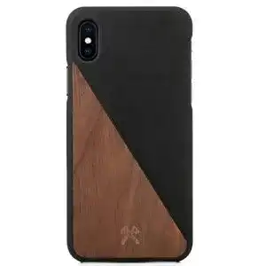 iPhone-Xs-Hülle Woodcessories, Hülle aus Echtholz, EcoSplit Case