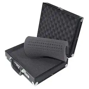 Fotokoffer HMF 14531-02 Alu, mit Rasterschaumstoff