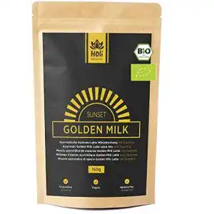 Goldene-Milch-Pulver Holi Natural ®️ Golden Milk Sunset