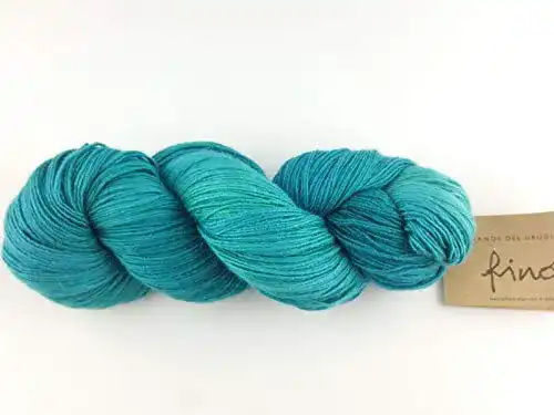Handgefärbte Wolle Manos del Uruguay Silk Blend Fino 405