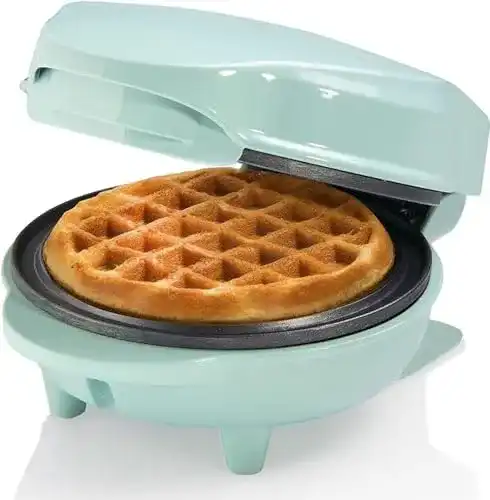Bestron-Waffeleisen Bestron Mini-Waffeleisen, Retro Design