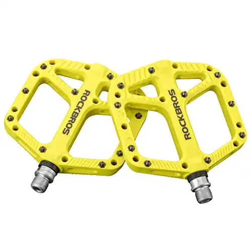Fahrradpedale ROCKBROS Nylon Composite Flatpedale 9/16