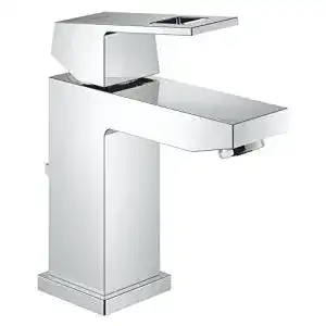 Waschtischarmatur Grohe Eurocube, S-Size, mit Zugstange, chrom
