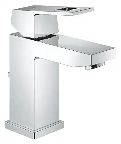 Waschtischarmatur Grohe Eurocube, S-Size, mit Zugstange, chrom