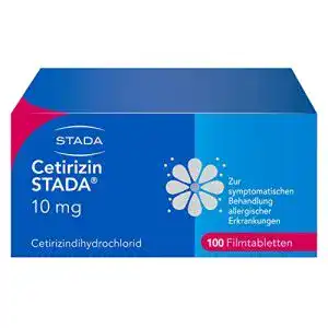 Allergietabletten STADA Cetirizin 10 mg – 100 Filmtabletten