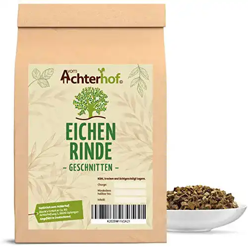Eichenrinde vom-Achterhof 100g | getrocknet und geschnitten