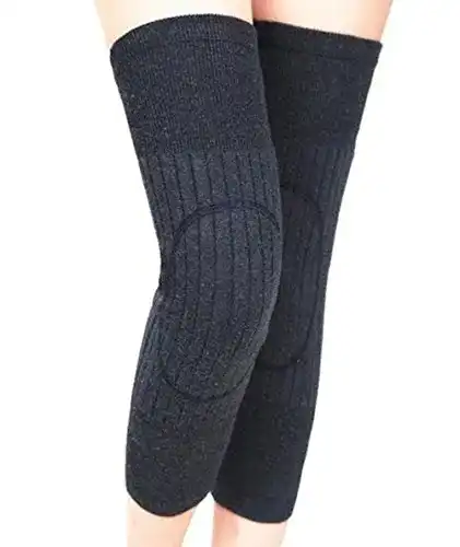 Kniewärmer HugeStore Damen Herren Winter Kaschmir