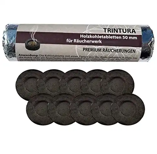 Räucherkohle Trintura zum Räuchern 50mm selbstzündend