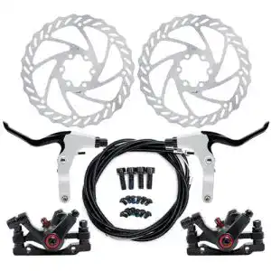 Fahrradbremse Yorbay Fahrrad Scheibenbremse Set, 160mm