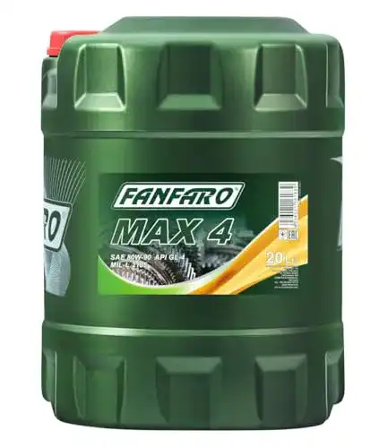 Getriebeöl 1 x 20L FANFARO MAX 4 80W-90 GL-4