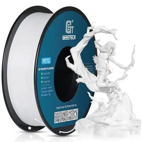 Geeetech-Filament GEEETECH PETG Filament, 1,75 mm, Weiß, PETG