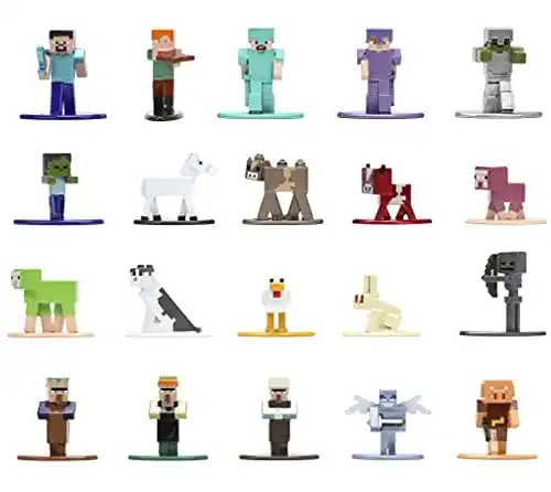 Minecraft-Figuren Jada Toys Minecraft 20-Pack, Wave 6