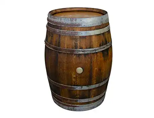 Weinfass-Stehtisch Temesso Stehtisch aus gebrauchtem Holzfass