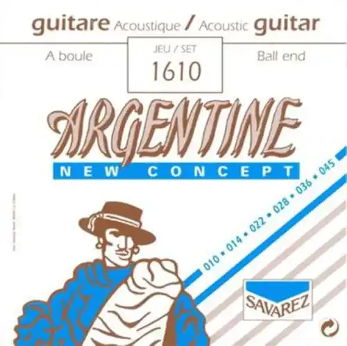 Savarez-Saiten Savarez 1610 Gitarrensaite für Akustikgitarre