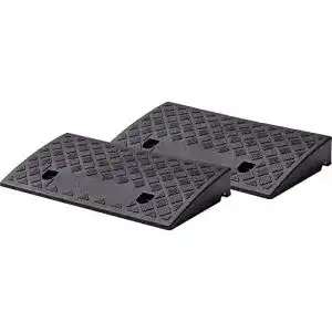 Rollstuhlrampe cartrend 10646 2er-Set Plastikrampen