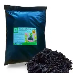 Pflanzenkohle Carbo Verte Kaluterra Schwarzerde: Terra Preta 20 L