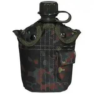 Feldflasche MFH US Plastik flecktarn flecktarn/BW camo