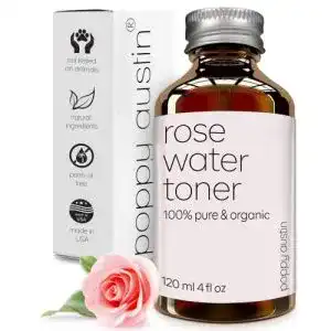 Rosenwasser poppy austin Bio Gesichtswasser – RIESIG 120ml