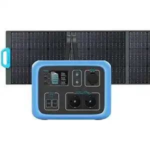 Powerstation mit Solarpanel POWEROAK Portable Power Station