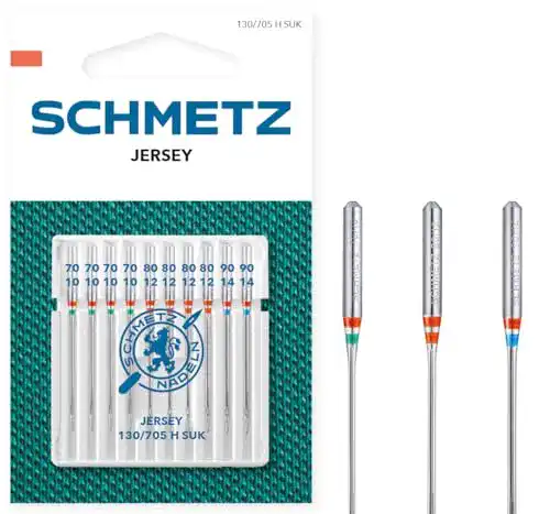 Schmetz-Nadeln SCHMETZ Nähmaschinennadeln 10 Jersey-Nadeln