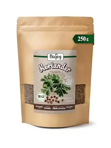 Koriandersamen Biojoy BIO-, ganze Samen – (250 gr)