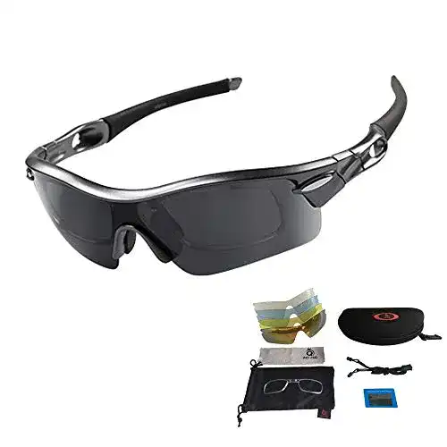 Fahrradbrille polarisiert VILISUN Sportbrille e Sport Sonnenbrille