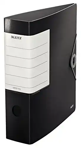 Leitz-Ordner Leitz Qualitäts-Ordner 180° Solid, A4, Schwarz
