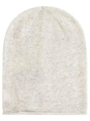 Beanie Zwillingsherz Slouch–Mütze aus 100% Kaschmir – Hochwertig