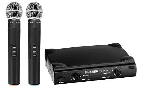 Die beste Funkmikrofon McGrey UHF-2V Dual Funk Mikrofon Set 2026 Test Bestseller Funkmikrofon McGrey UHF-2V Dual Funk Mikrofon Set