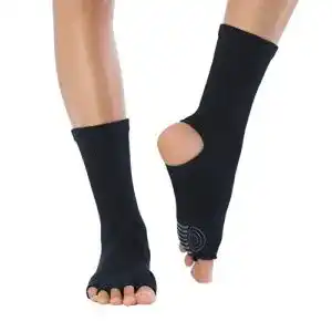 Yoga-Socken Knitido Yoga Flow, Rutschfeste Zehensocken für Yoga