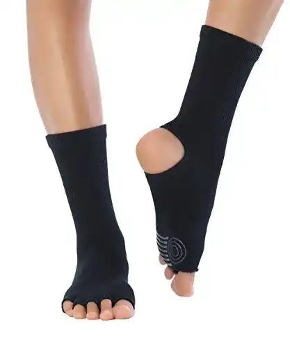 Yoga-Socken Knitido Yoga Flow, Rutschfeste Zehensocken für Yoga